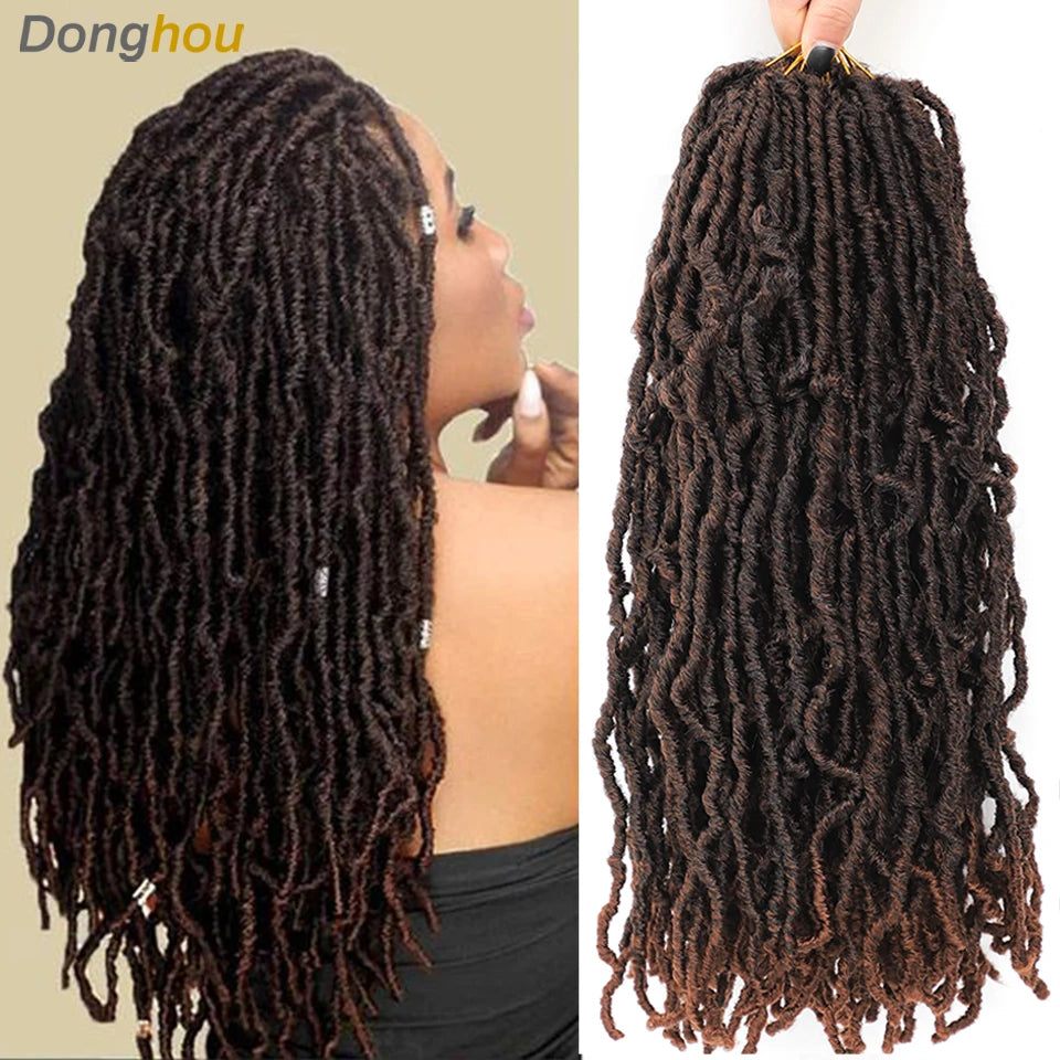 Faux Locs Crochet Synthetic Hair - Various Colors Available