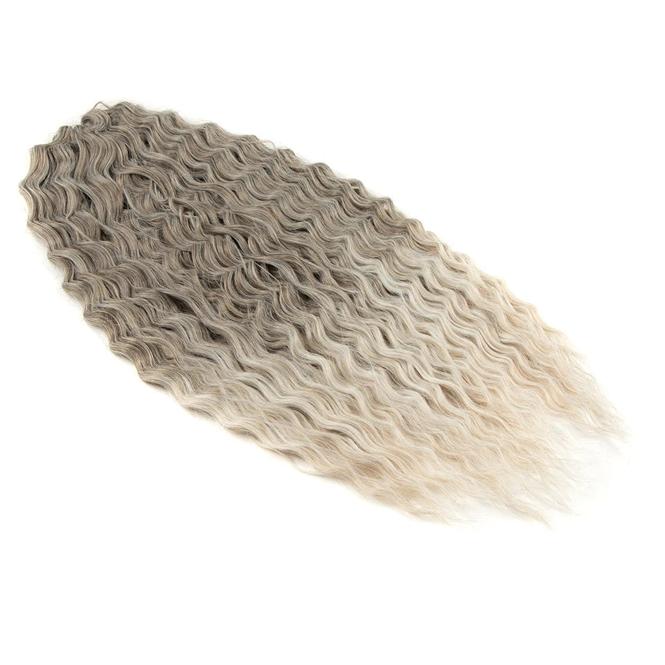 Water Wave Synthetic Crochet Hair 24 Inch - Various Colors Available