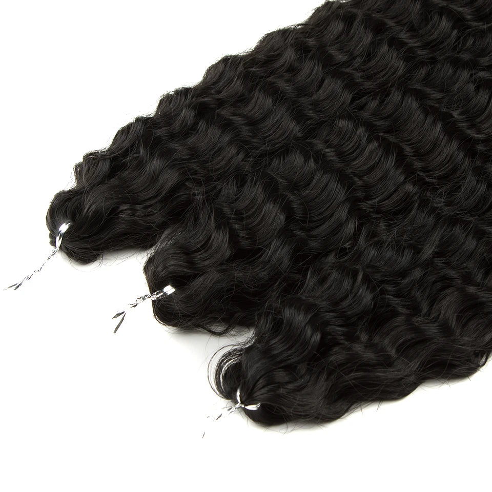 Water Wave Synthetic Crochet Hair 24 Inch - Various Colors Available