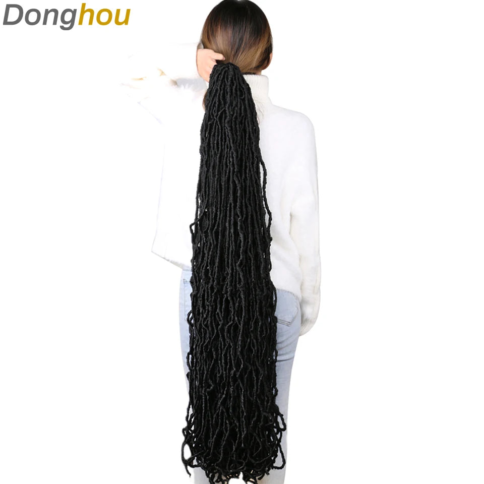 Faux Locs Crochet Synthetic Hair - Various Colors Available