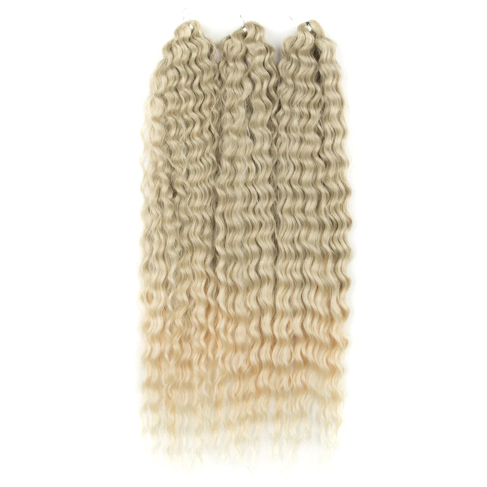 Water Wave Synthetic Crochet Hair - Various Colors Available