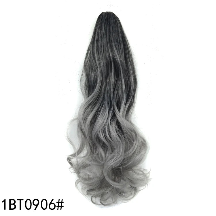 Synthetic Drawstring Long Curly Ponytail - Other Colors Available