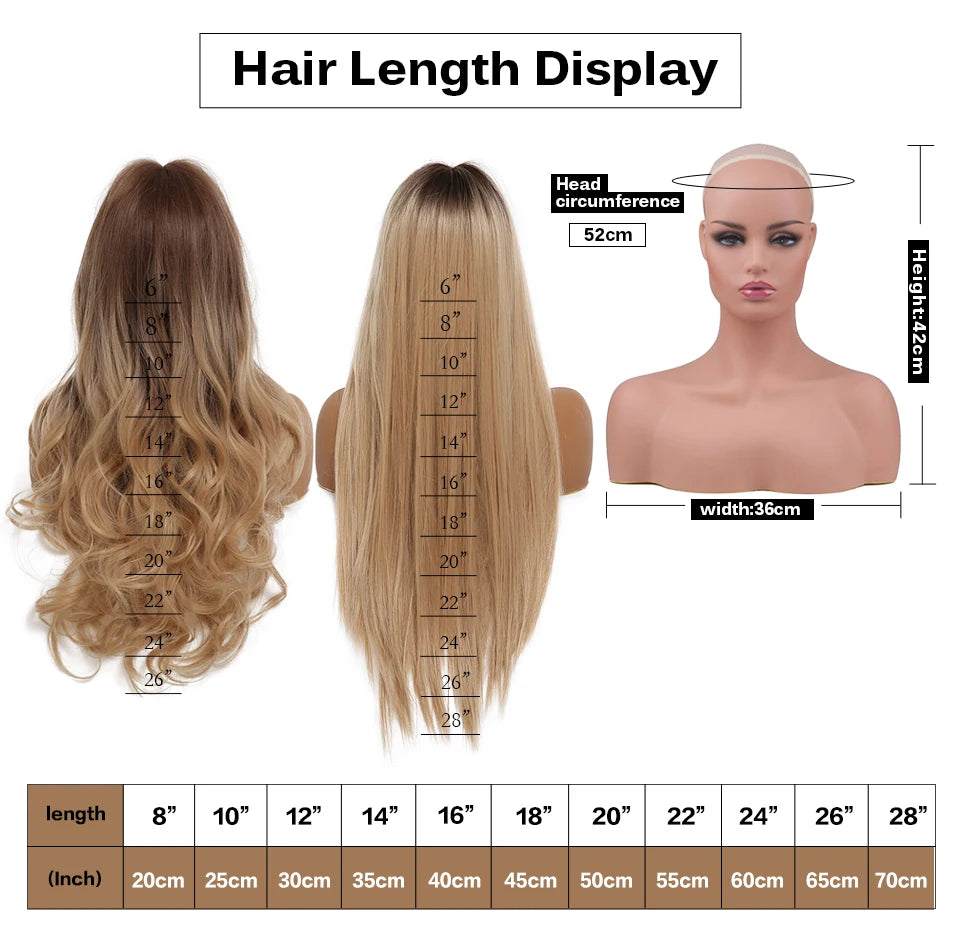 Long Curly Wavy Cosplay Synthetic Wigs With Bangs - Various Colors Available