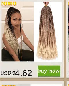 Senegalese Twist Synthetic Crochet Braided Hair - Various Colors Available