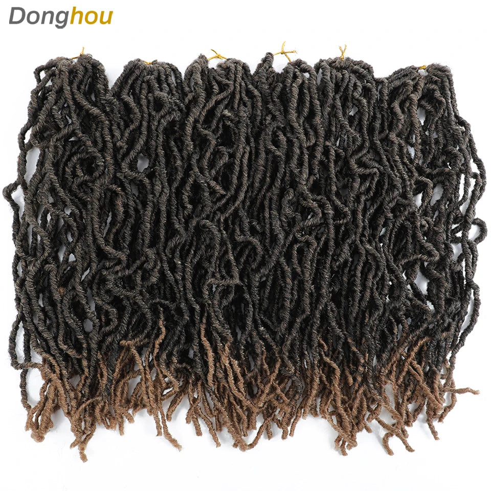 Faux Locs Crochet Synthetic Hair - Various Colors Available