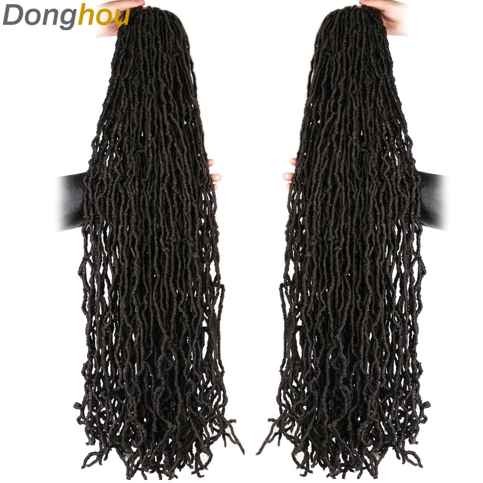 Faux Locs Crochet Synthetic Hair - Various Colors Available