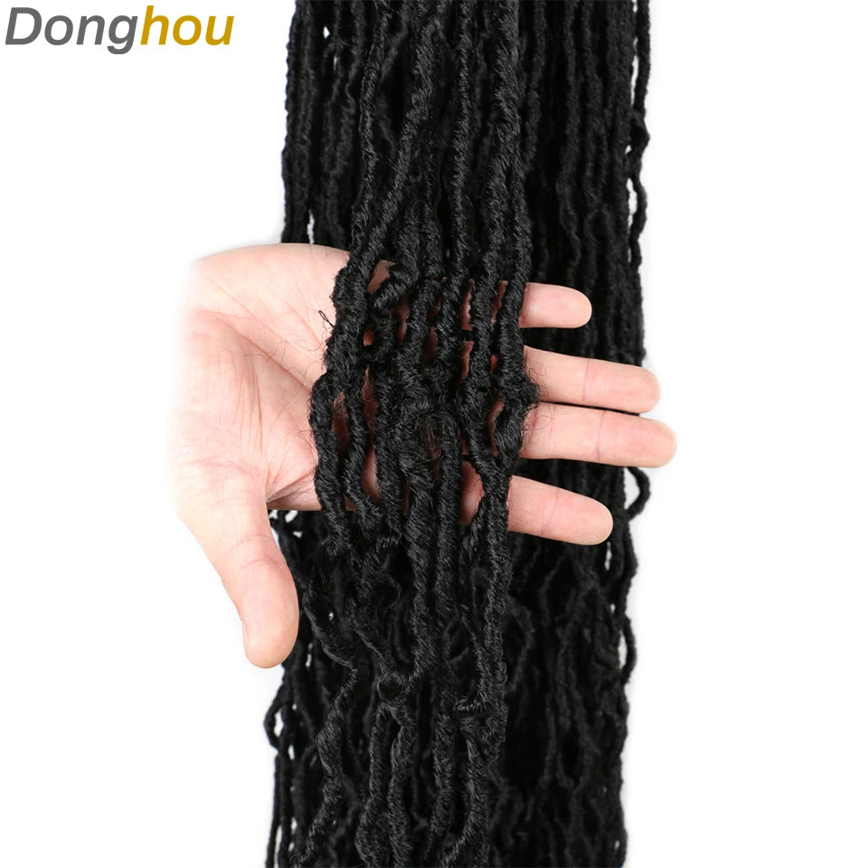 Faux Locs Crochet Synthetic Hair - Various Colors Available