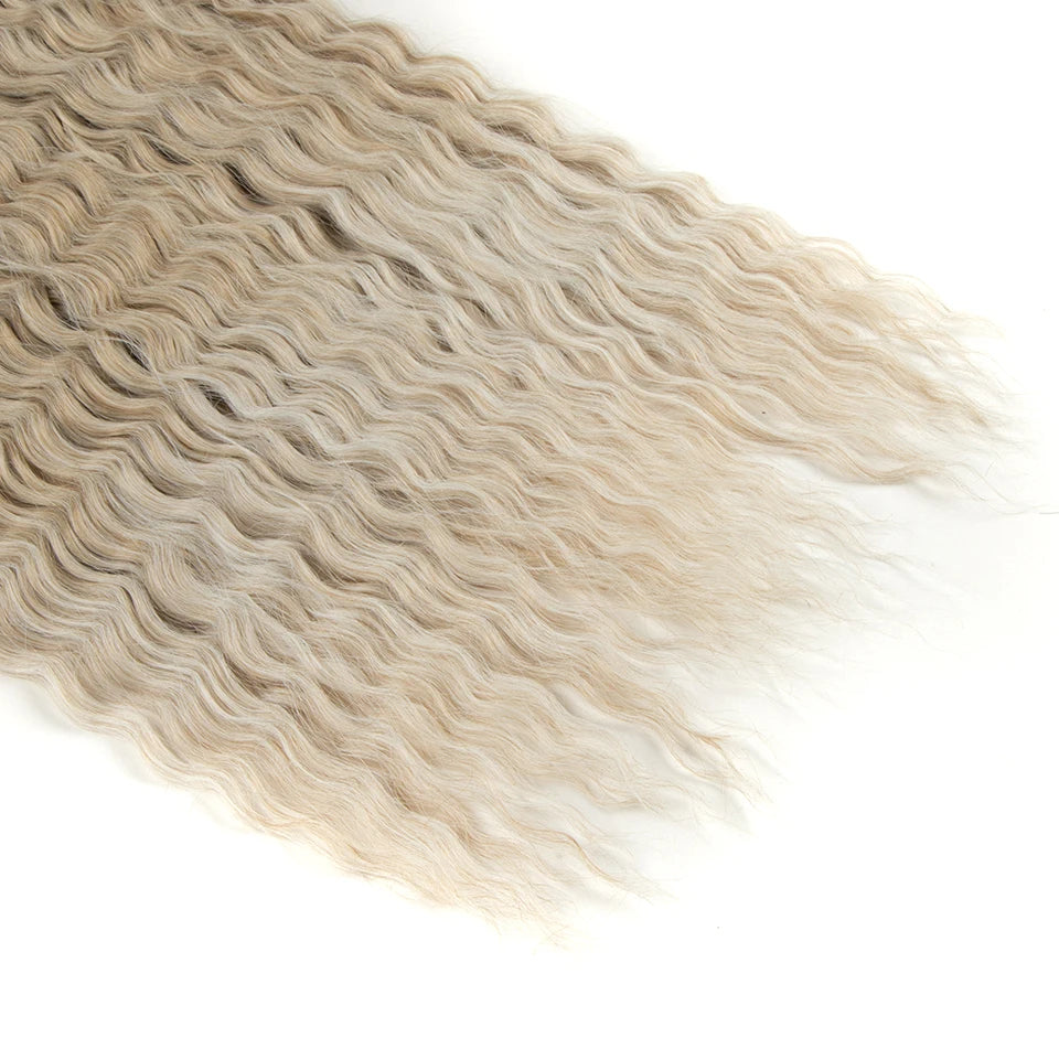 Water Wave Synthetic Crochet Hair - Various Colors Available