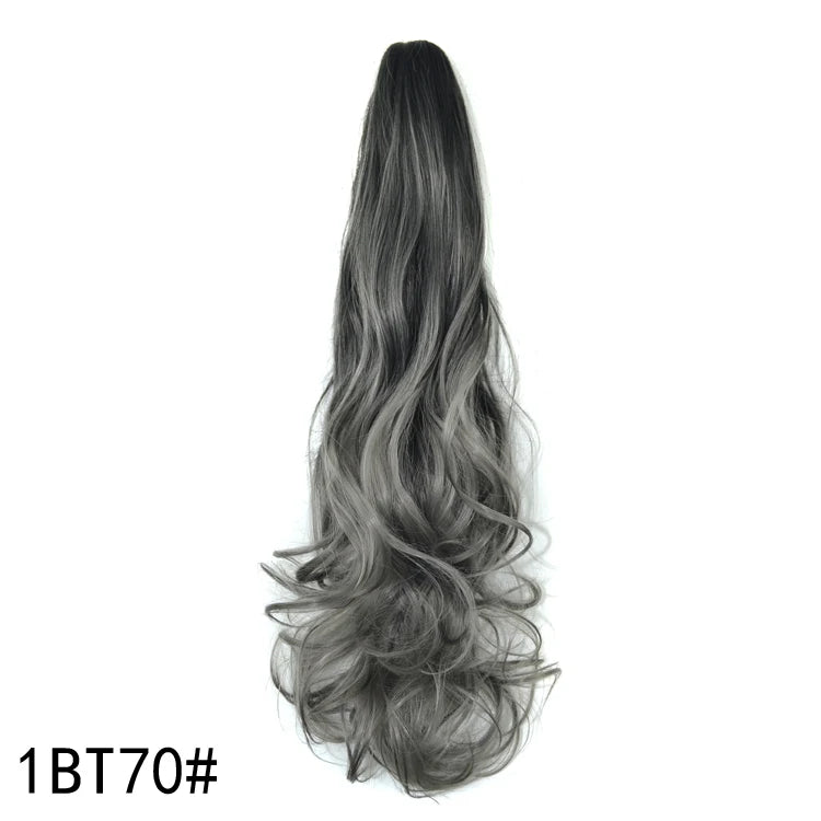 Synthetic Drawstring Long Curly Ponytail - Other Colors Available