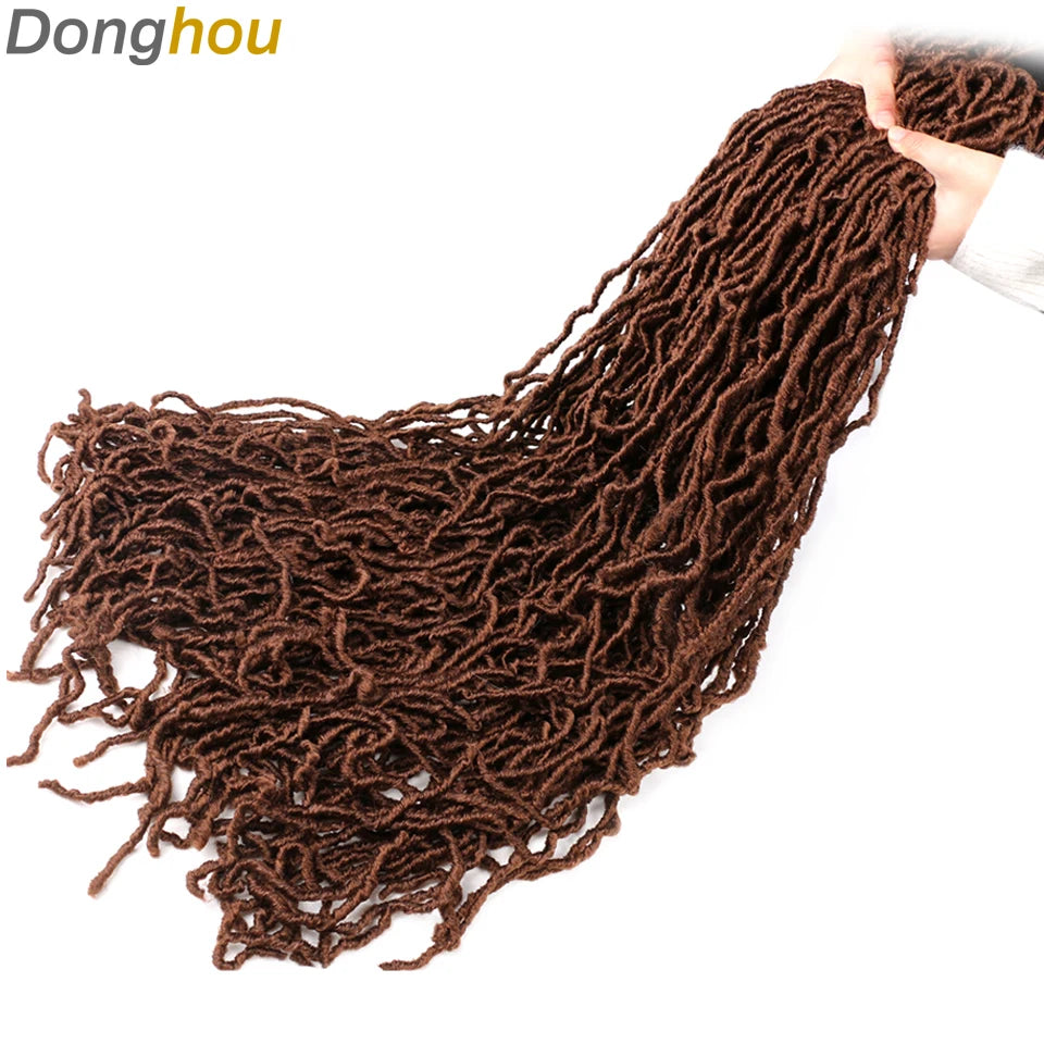 Faux Locs Crochet Synthetic Hair - Various Colors Available