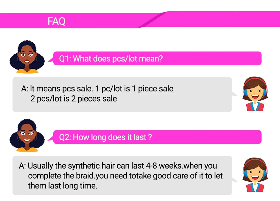 Synthetic Crochet Senegalese Twist Hair - Various Colors Available