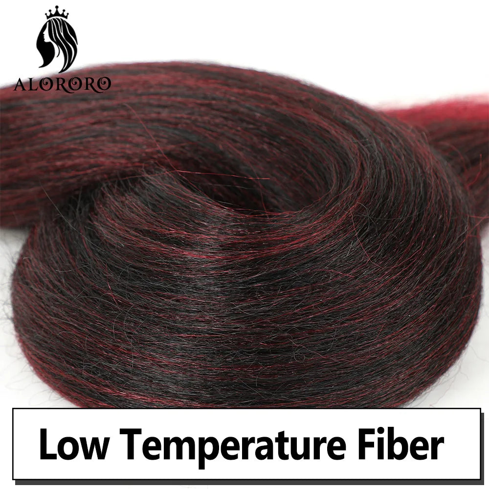 30/42/48 Inch Yaki Synthetic Jumbo Braiding Hair