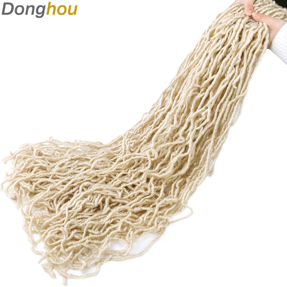 Faux Locs Crochet Synthetic Hair - Various Colors Available
