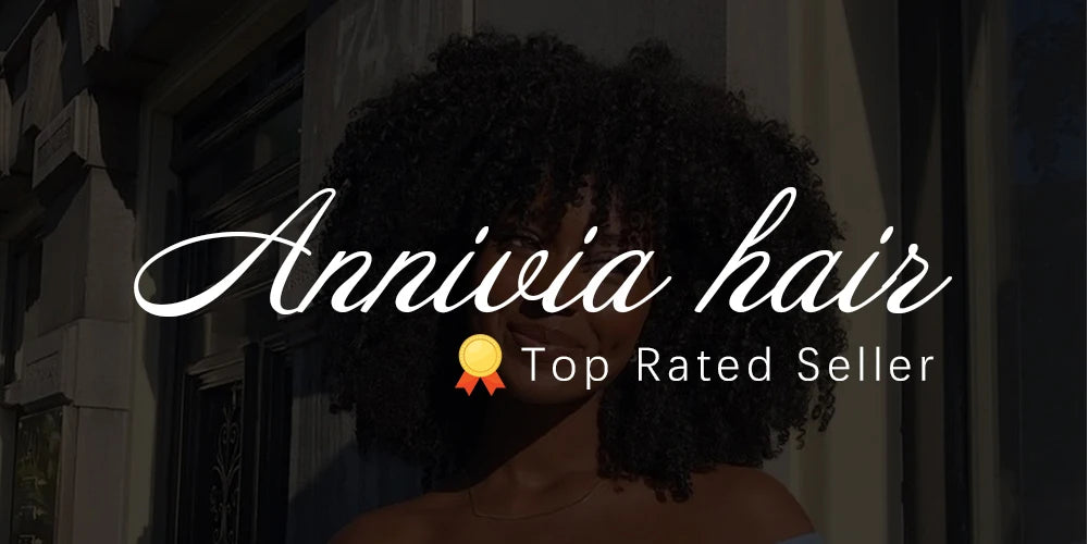 Short Kinky Curly With Bangs Synthetic Wigs - Various Colors Available