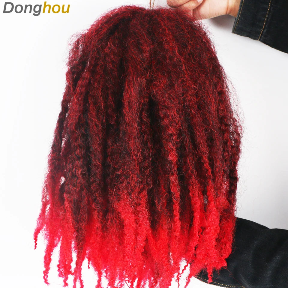 18 Inch Synthetic Marley Braiding Hair - Various Colors Available