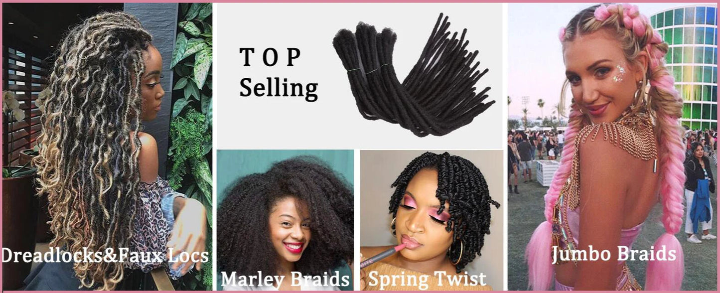 Goddess Locs Synthetic Crochet Hair