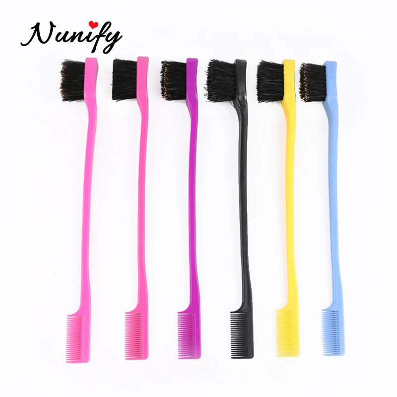 3PC Elastic Melting Lace Headband With Edge Brush/Comb
