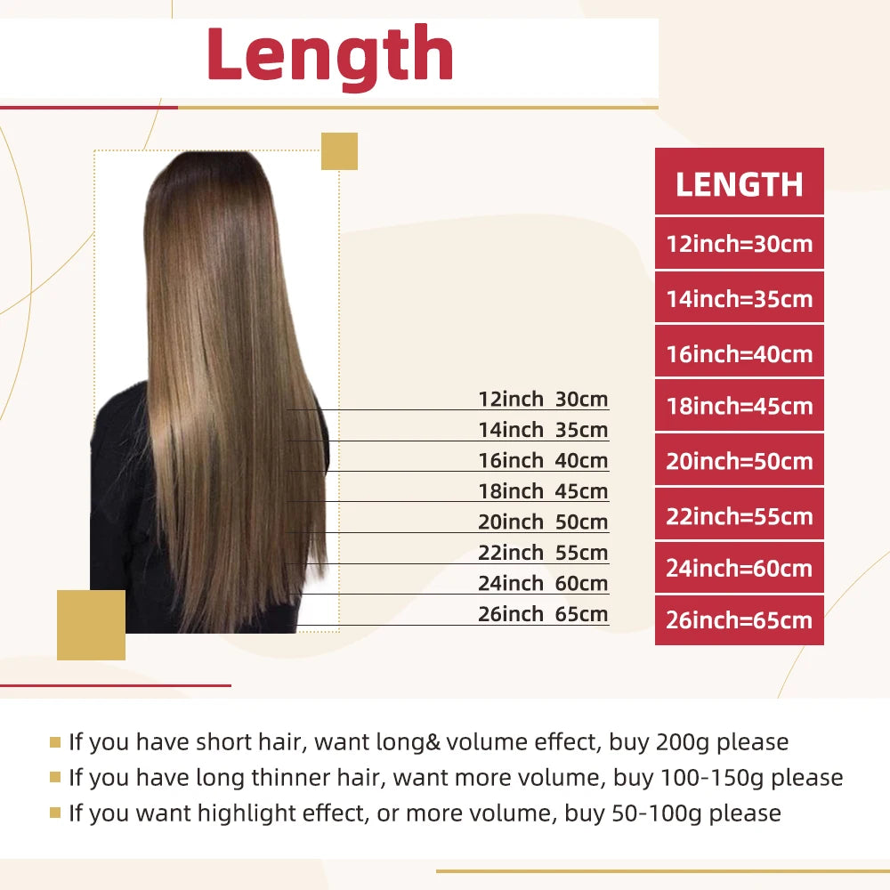 Straight Human Hair Bundles Weave Balayage Hair Pieces