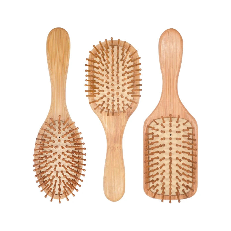 1PC Wood Comb Professional Massage/Detangling Brush