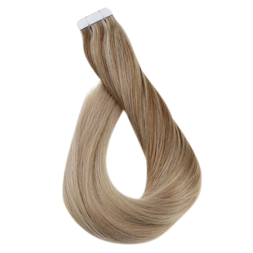 100% Remy Human Hair Seamless Skin Weft Tape Ins