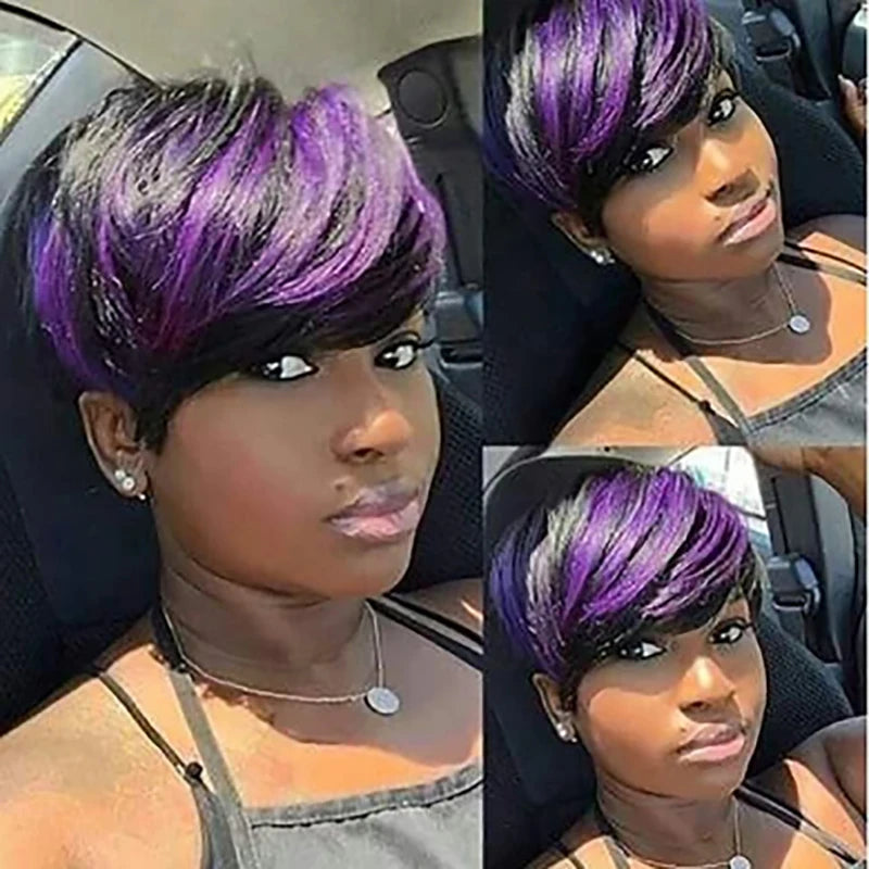 Synthetic Short Cut Curly Wig - Various Colors Available