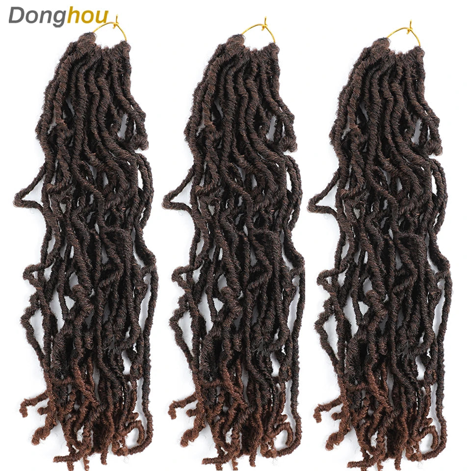 Faux Locs Crochet Synthetic Hair - Various Colors Available