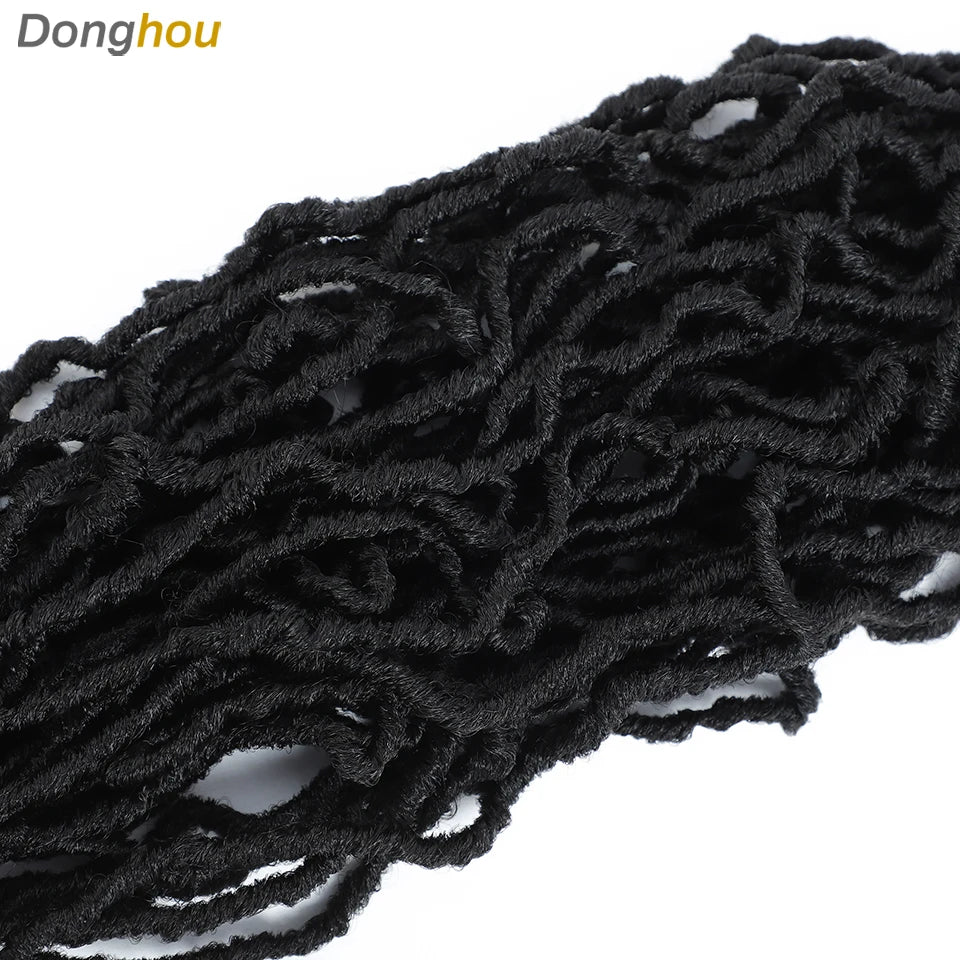 Faux Locs Crochet Synthetic Hair - Various Colors Available