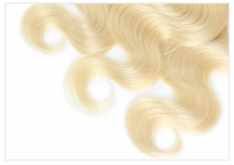 613 Blonde Body Wave Remy Human Hair - Various Lengths