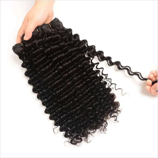 2Trendy -  Deep Wave 4 Weave Bundles 100% Human Hair