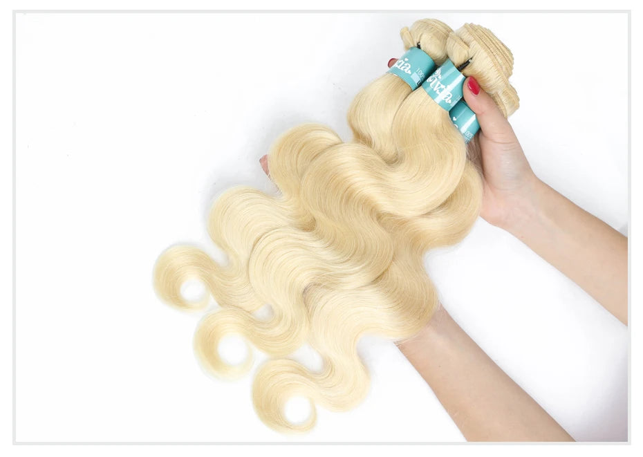 613 Blonde Body Wave Remy Human Hair - Various Lengths