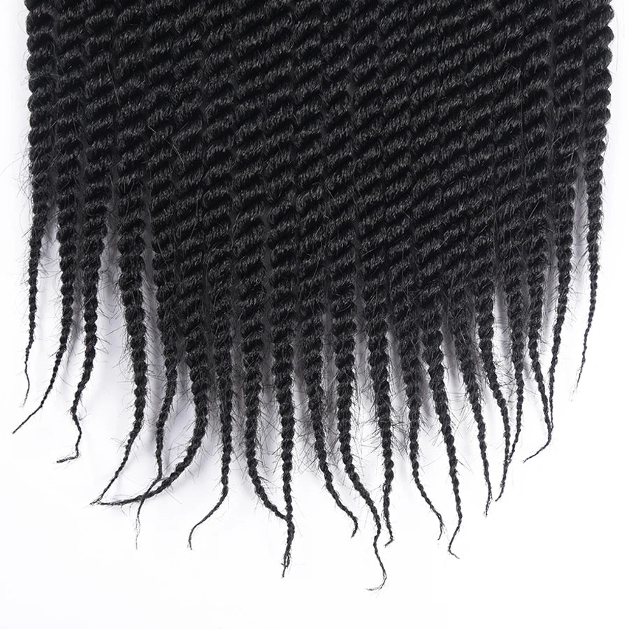 Synthetic Crochet Senegalese Twist Hair - Various Colors Available