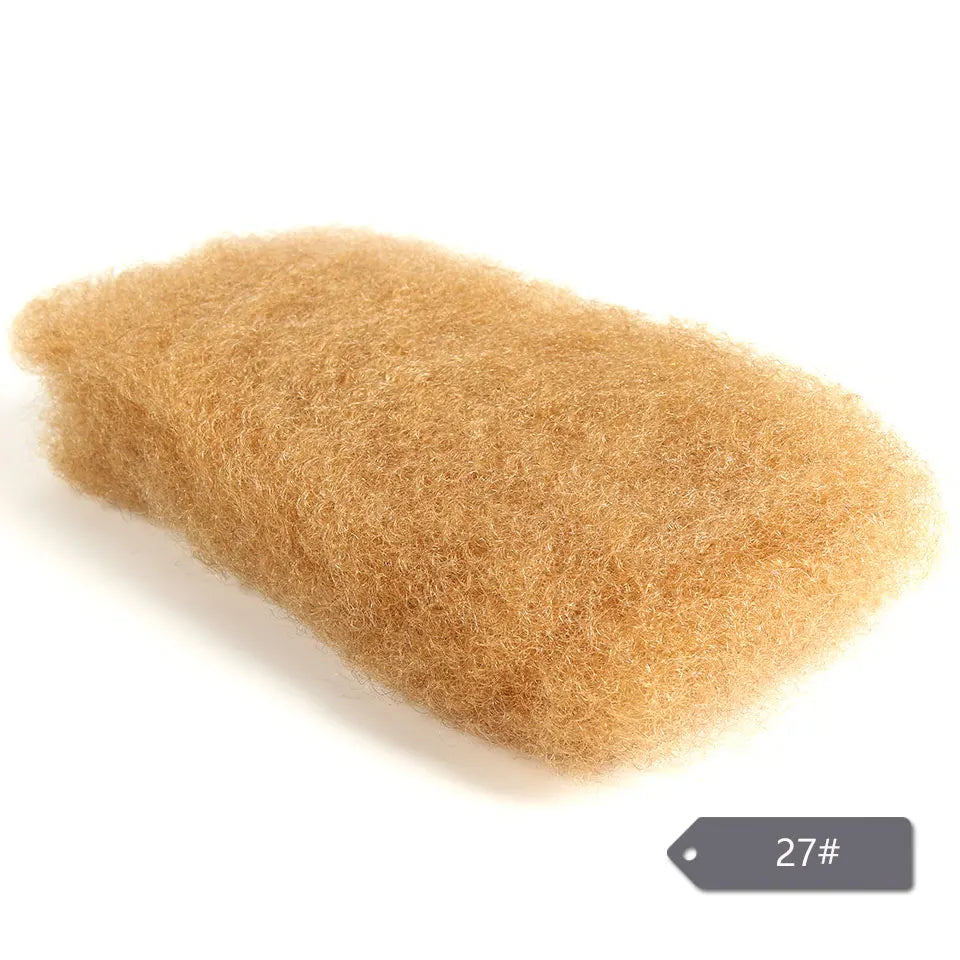 Afro Kinky Bulk Human Hair For Braiding (Lightweight) Various Colors Available