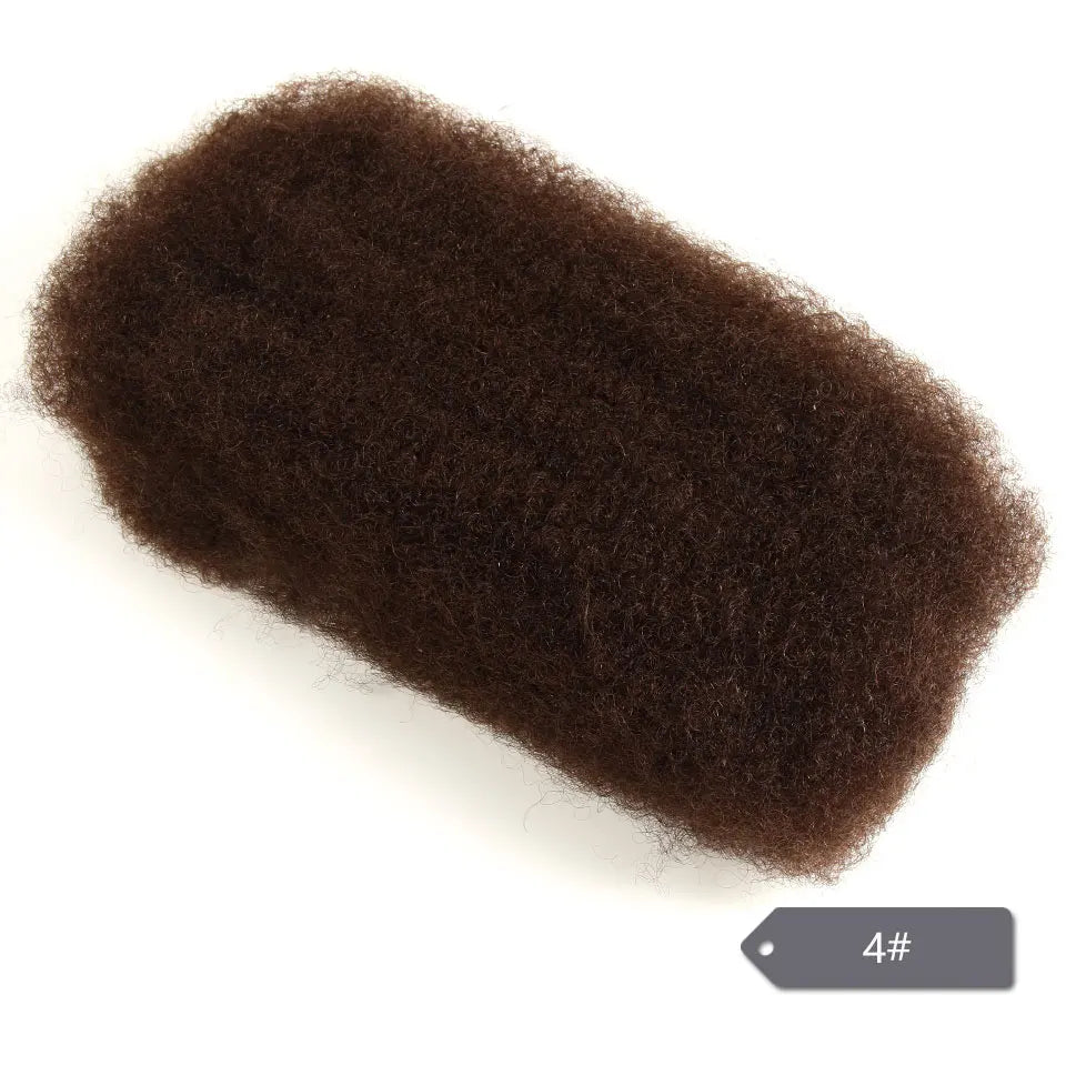 Afro Kinky Bulk Human Hair For Braiding (Lightweight) Various Colors Available
