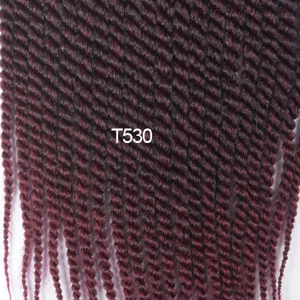 Synthetic Crochet Senegalese Twist Hair - Various Colors Available