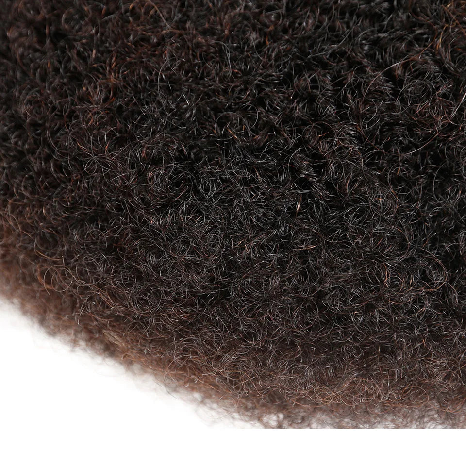 Afro Kinky Bulk Human Hair For Braiding (Lightweight) Various Colors Available