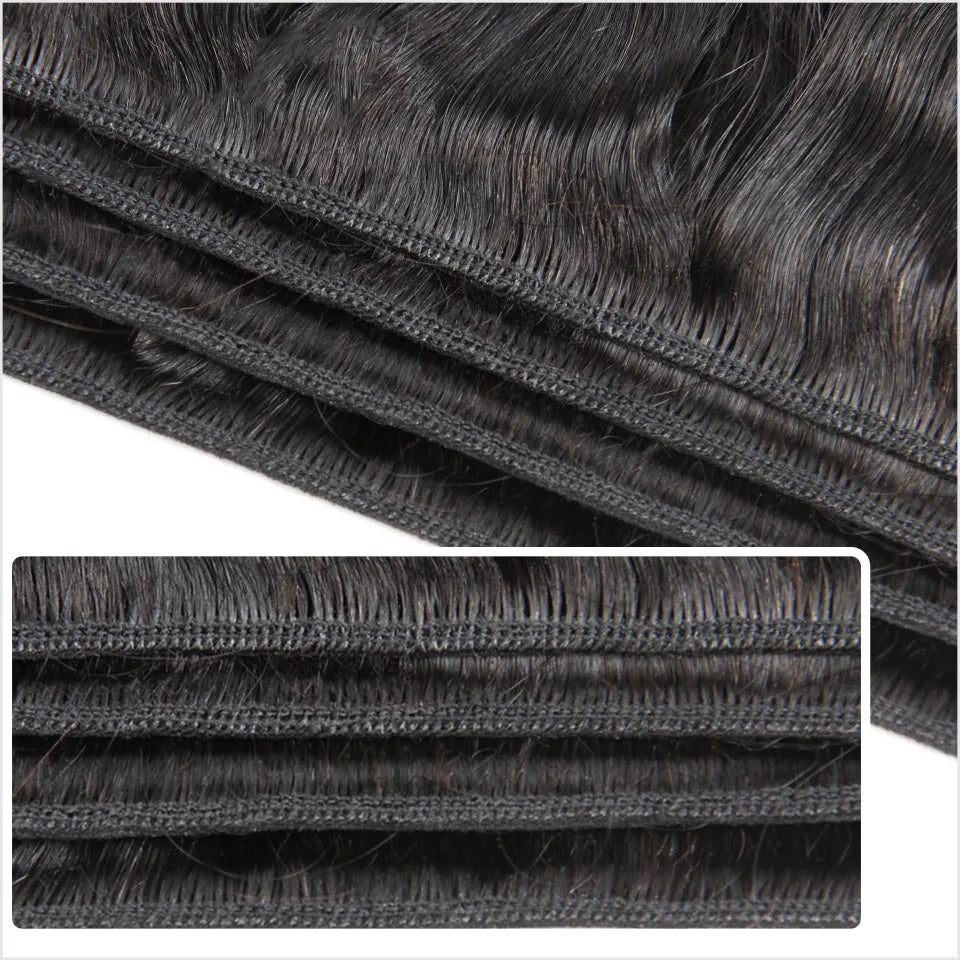 2Trendy 100% Remy Straight 4 Human Hair Bundles
