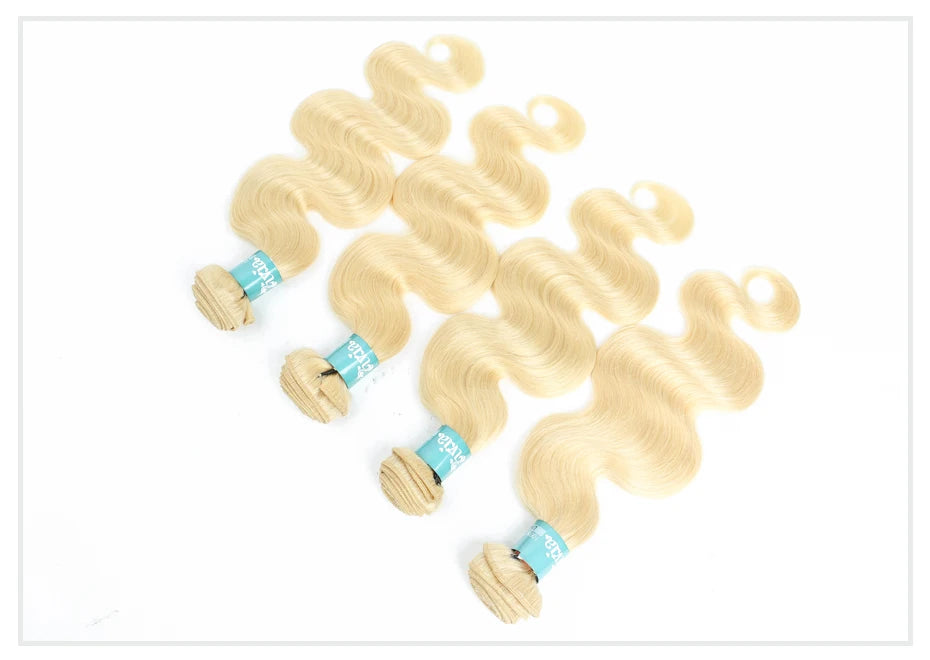613 Blonde Body Wave Remy Human Hair - Various Lengths