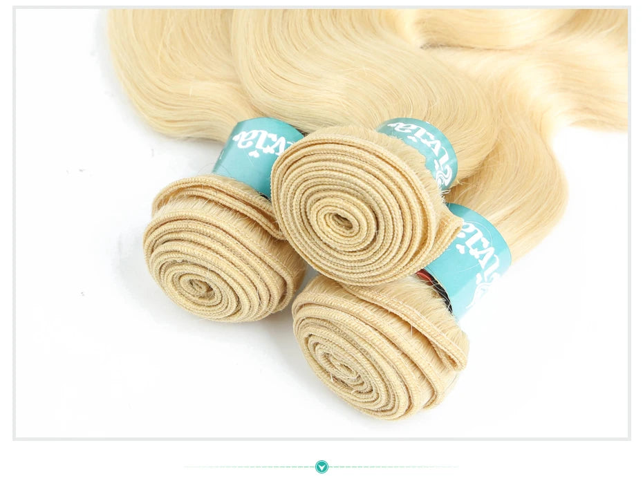 613 Blonde Body Wave Remy Human Hair - Various Lengths