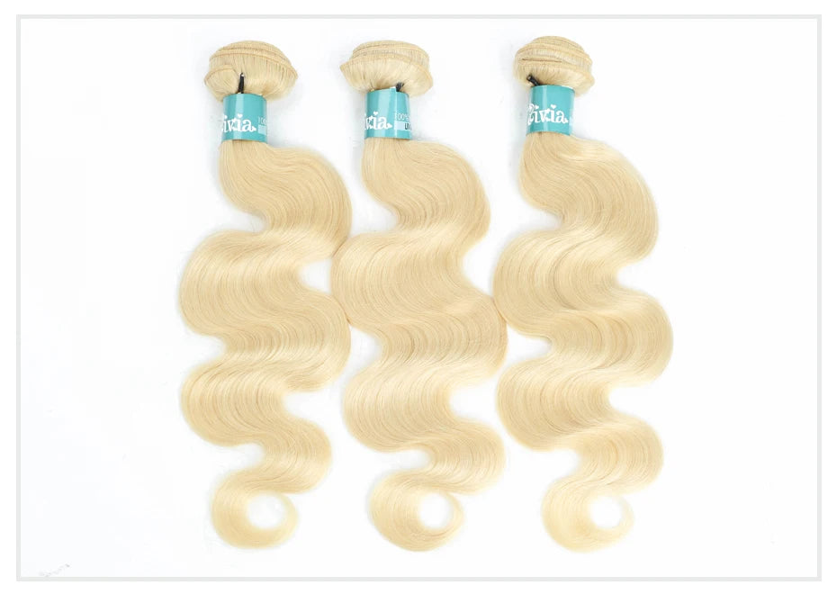 613 Blonde Body Wave Remy Human Hair - Various Lengths