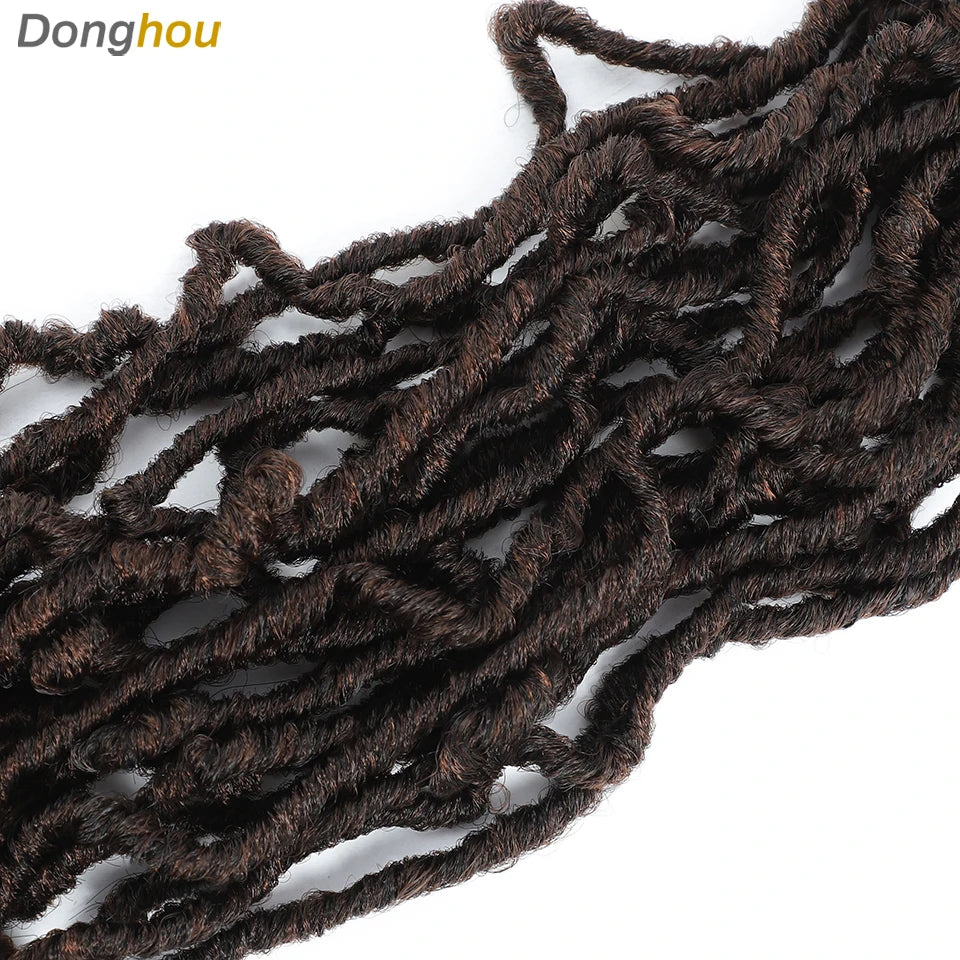 Faux Locs Crochet Synthetic Hair - Various Colors Available