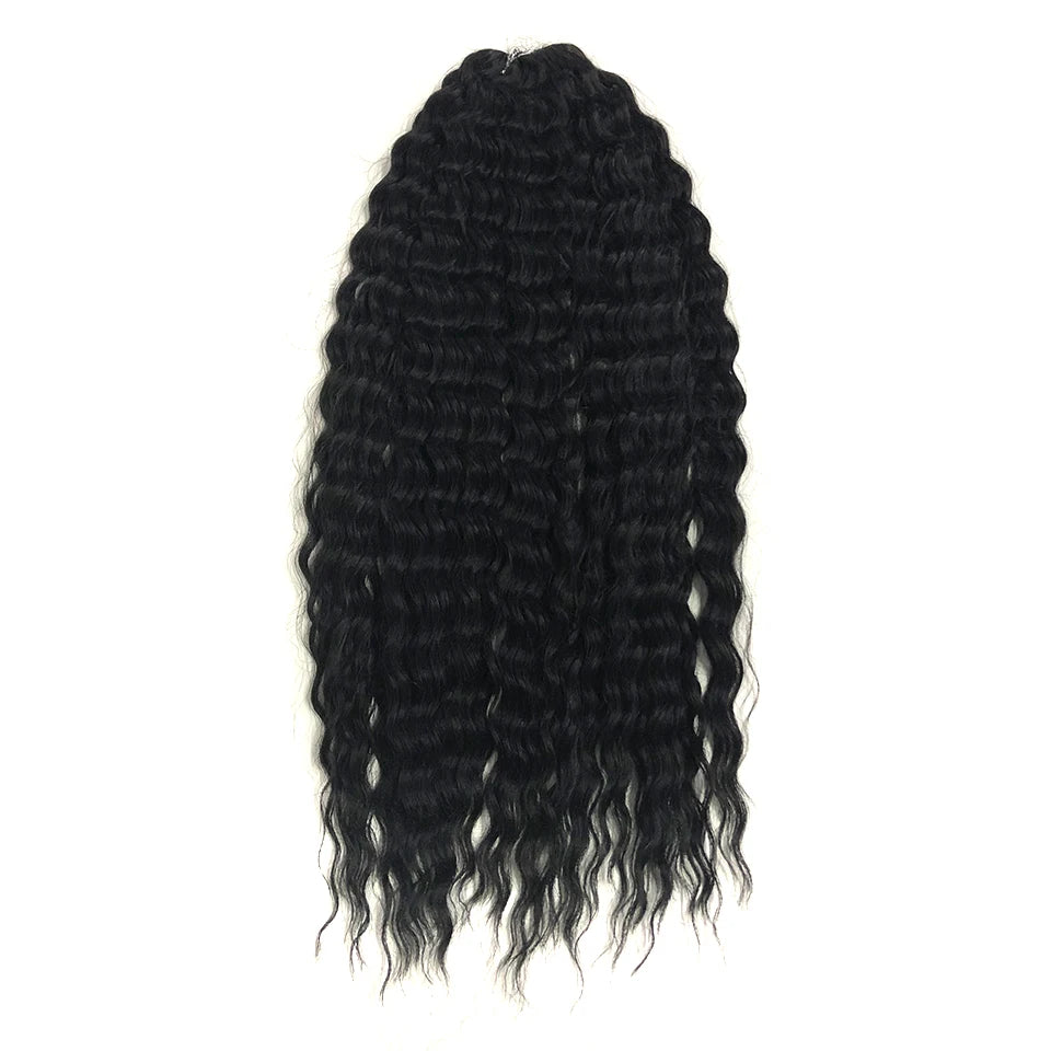 Water Wave Synthetic Crochet Hair 24 Inch - Various Colors Available
