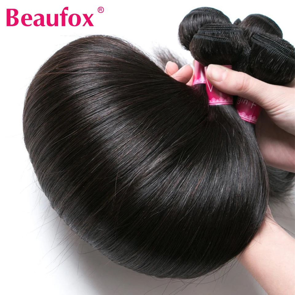 Straight Bundles Human Hair (Two Colors Available)