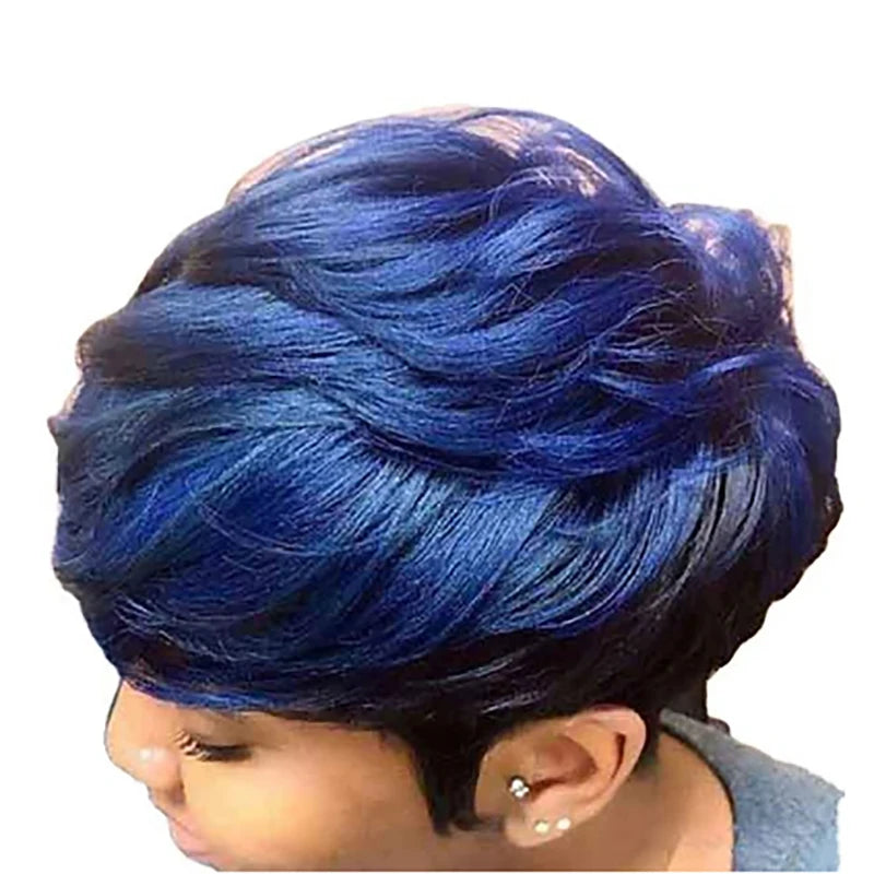 Synthetic Short Cut Curly Wig - Various Colors Available