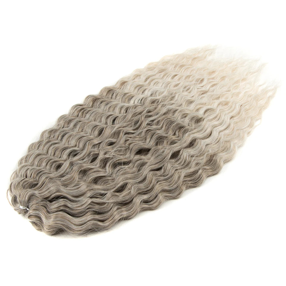Water Wave Synthetic Crochet Hair - Various Colors Available
