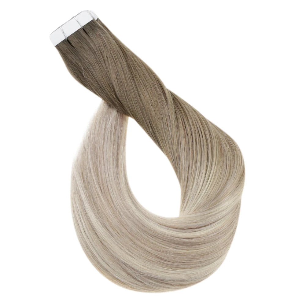 100% Remy Human Hair Seamless Skin Weft Tape Ins