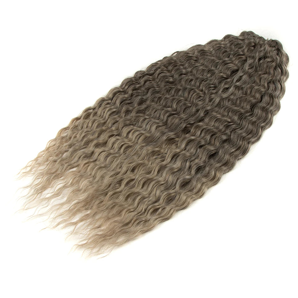 Water Wave Synthetic Crochet Hair - Various Colors Available