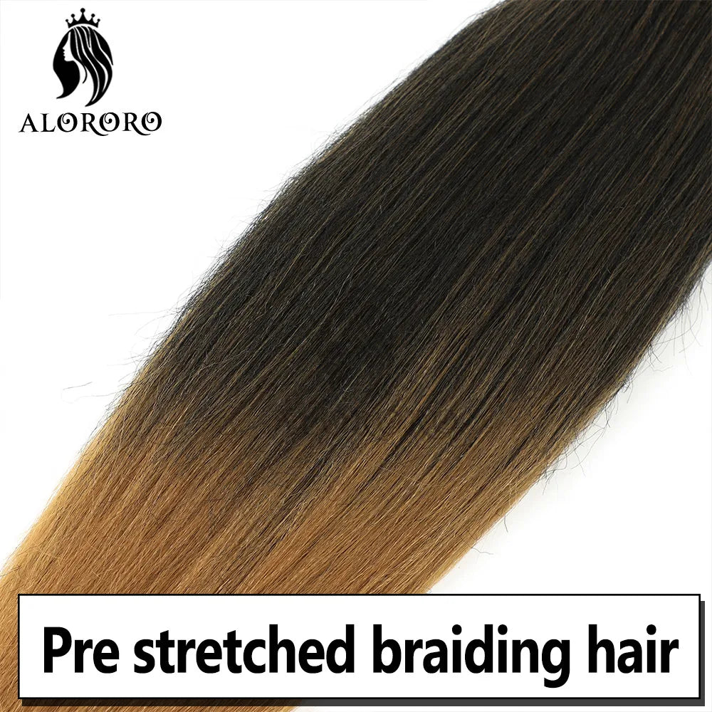 30/42/48 Inch Yaki Synthetic Jumbo Braiding Hair
