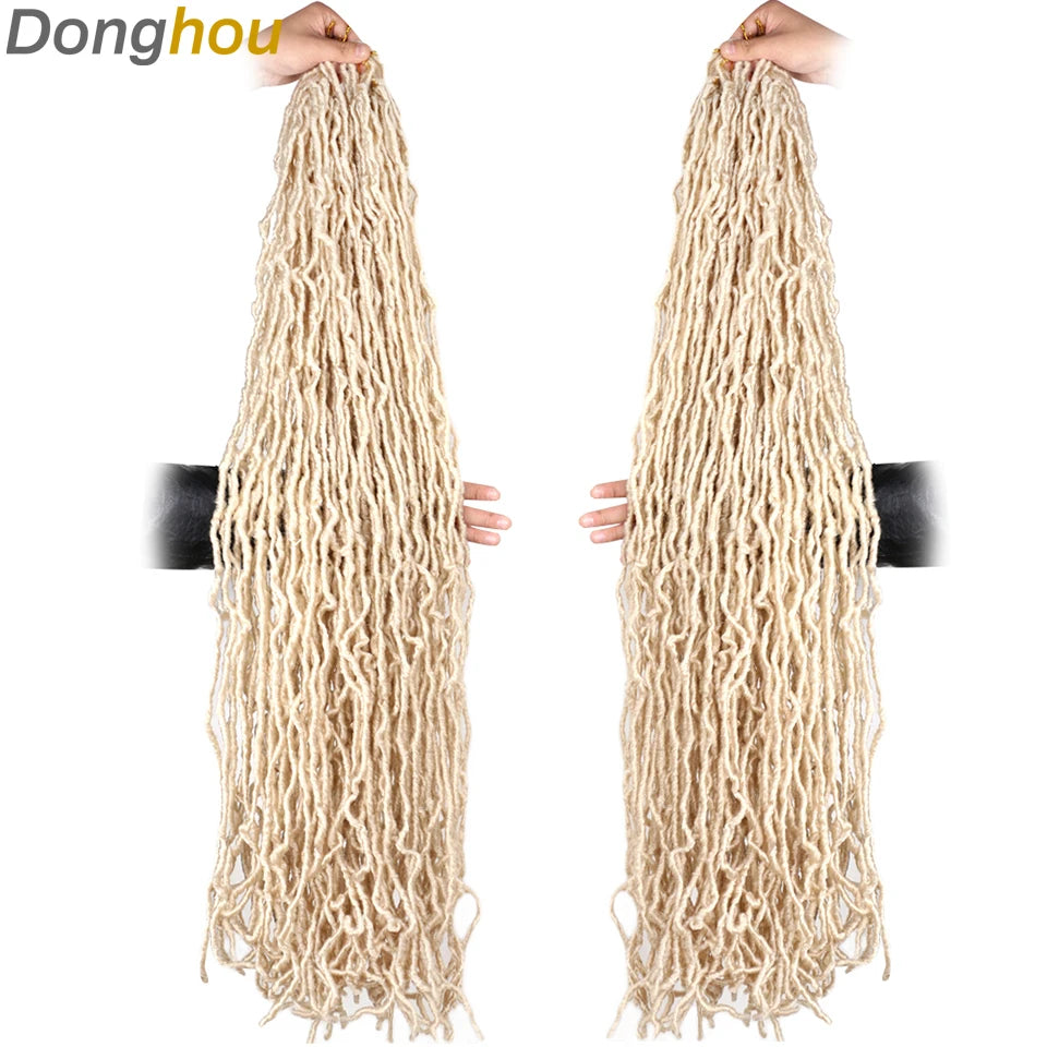 Faux Locs Crochet Synthetic Hair - Various Colors Available