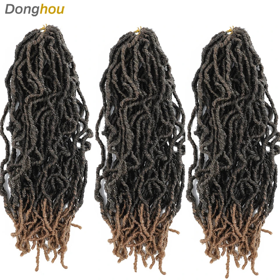Faux Locs Crochet Synthetic Hair - Various Colors Available