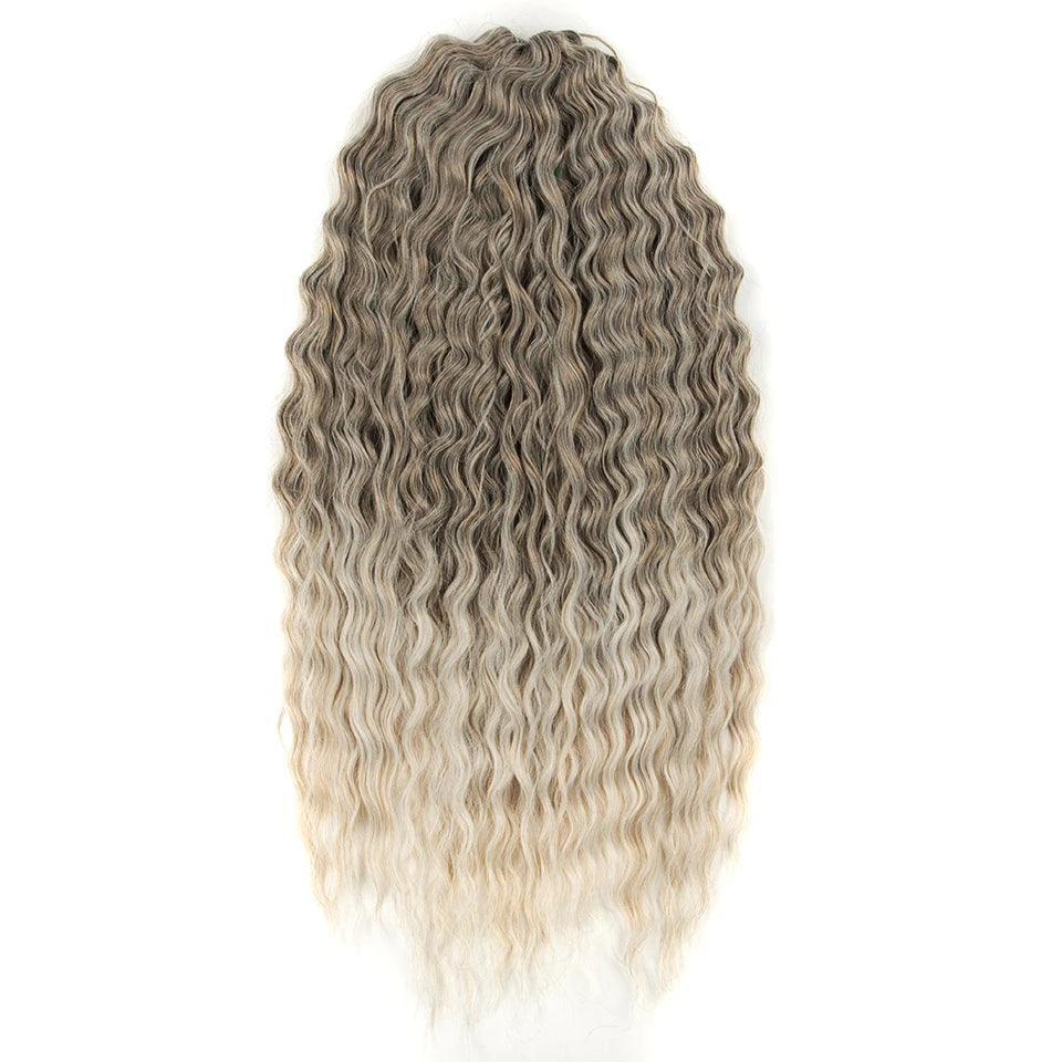 Water Wave Synthetic Crochet Hair 24 Inch - Various Colors Available